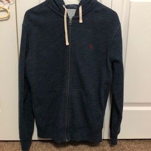 Men’s Polo zip up sweater